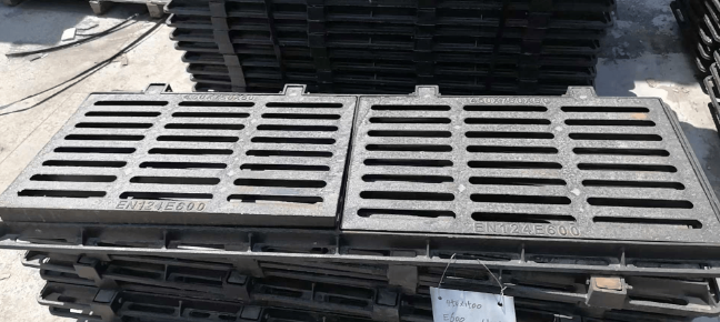 融水球墨铸铁连体双篦展示